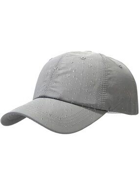 Waterproof Baseball Cap Mens Womens Quick Dry UV Protection Outdoor Sport Hat